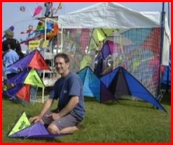 Jim at Southsea Kite Festival