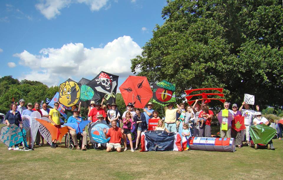 Teston Group photo - August 2013 with Ron Dell & Tina - photo by John Browning